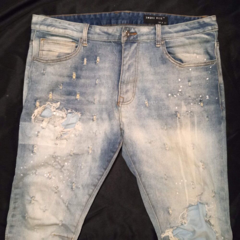 Men's Smoke Rise NY Slim Tapered Fit Jeans Size 38/32